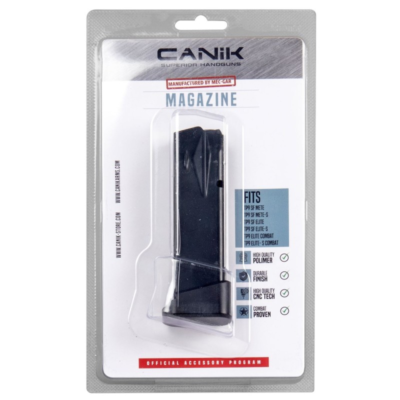 CHARGEUR TP-9 18 COUPS (15 CPS +3 TALON ALU) CHARGEUR TP-9 18 COUPS (15 CPS +3 TALON ALU)