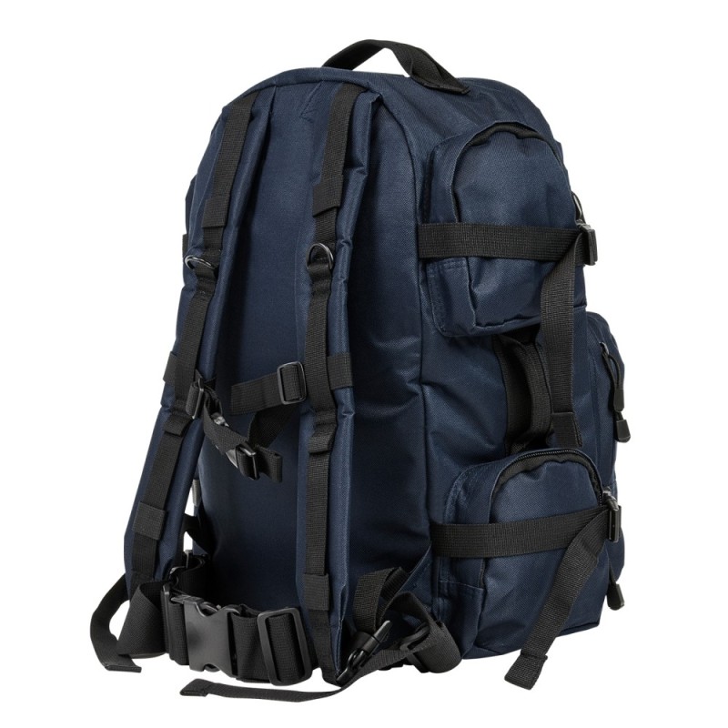 Sac à dos tactique - Bleu avec bordure noire Sac à dos tactique - Bleu avec bordure noire