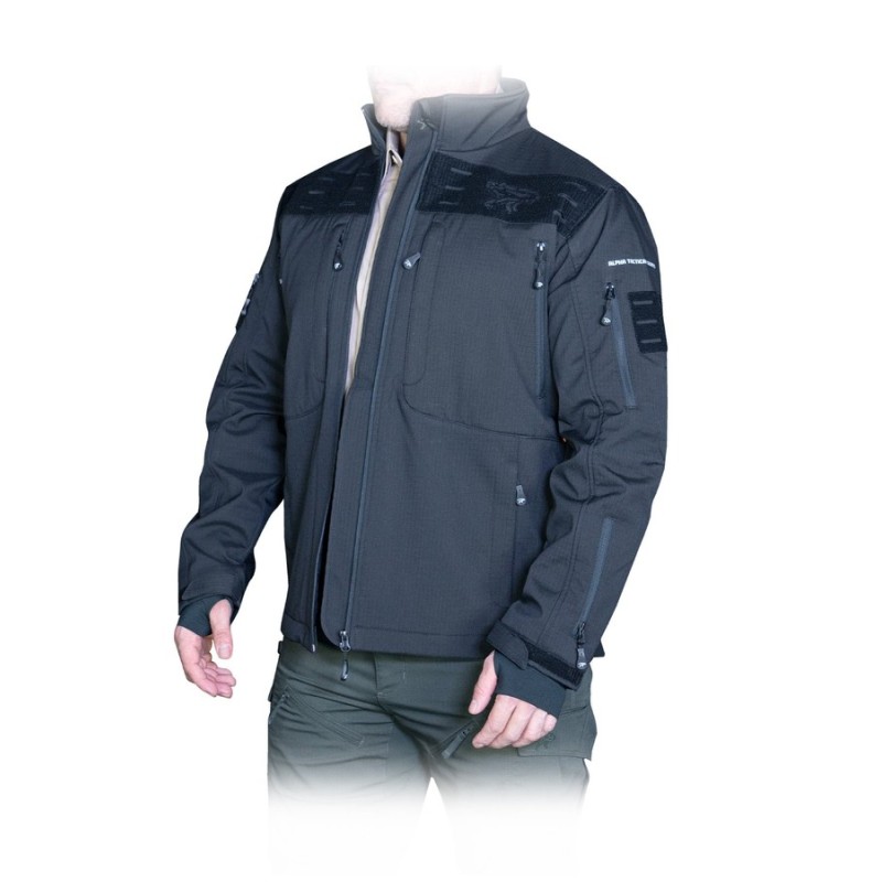 MANTEAU ALPHA ACE NOIR -L MANTEAU ALPHA ACE NOIR -L