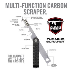OUTIL DE NETTOYAGE AR15 SCRAPER