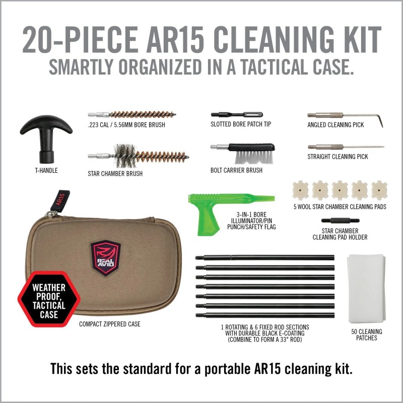 TROUSSE DE NETTOYAGE GUN BOSS KIT AR15 TROUSSE DE NETTOYAGE GUN BOSS KIT AR15