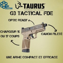 PISTOLET G3 TACTICAL FDE 9X19