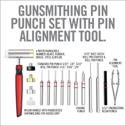 SET MASSETTE ET CHASSE GOUPILLE AR15