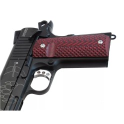 Plaquettes 1911 Grip Rouge G10 | Grips tactiques et stylés pour Colt 1911