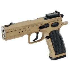 Pistolet Heptagon Tactical 9x19 K FDE – Match Lothar Walther FFTir