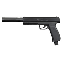 « Pistolet Vesta Sentinel C50 avec extension avant type silencieux »