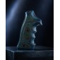 Poignée bois laminé sport bleu marine pour revolver Taurus compatible Tracker Raging Bull Raging Hunter