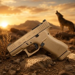 Pistolet Glock 43X Coyote MOS-K 9x19 | Slim Subcompact Optic Ready