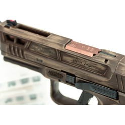 Détail culasse Canik Elven Dagger optic ready calibre 9x19