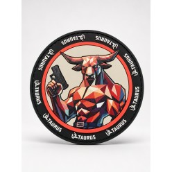 Patch Taurus Taureau Géométrique – Écusson PVC 3D Collector