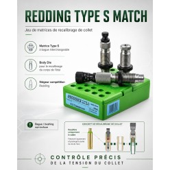 J.O Redding Type S Match complet – 3 matrices avec Body Die et siègeur compétition