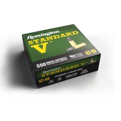 Cartouches .22 LR Remington Standard V 38 gr – Précision et régularité