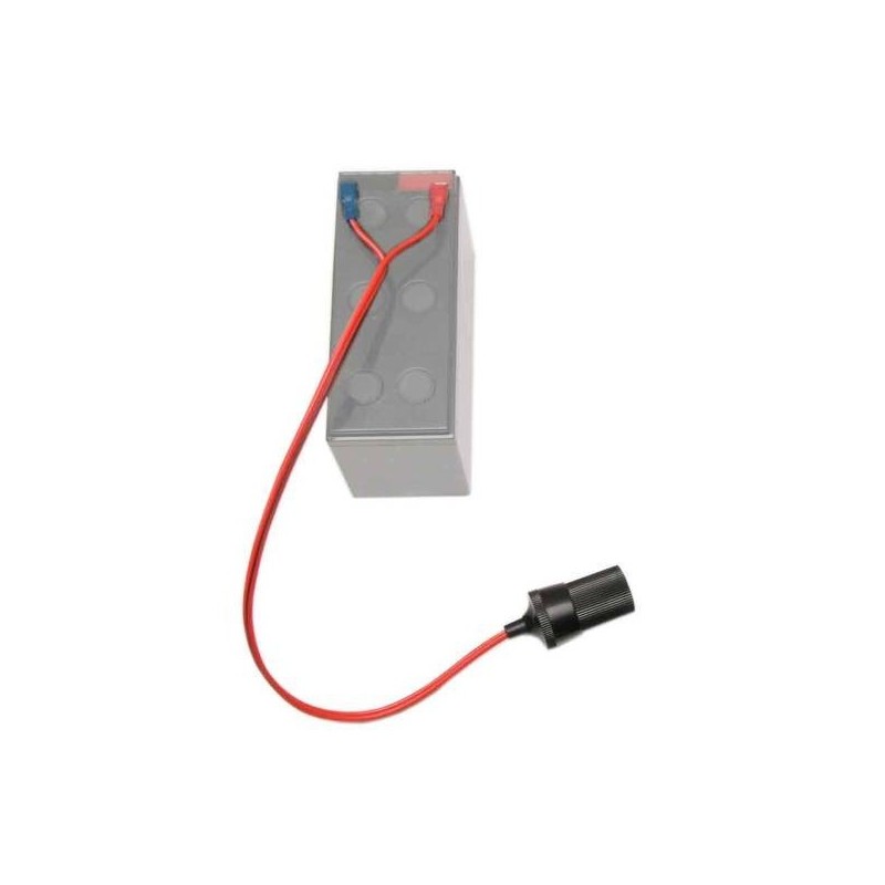 Cordon de chargement batterie sur allume-cigare