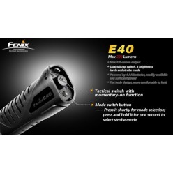 Fenix E 40 220 Lumens