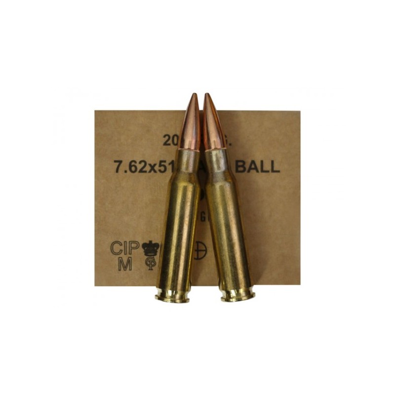 7.62x51 type M80 FMJ 147gr