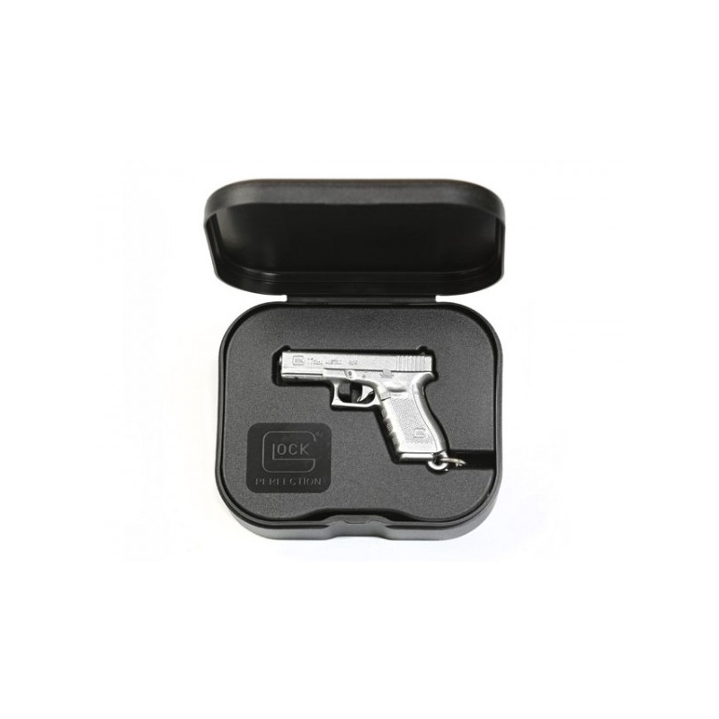 Porte-clé couleur argent - Glock
