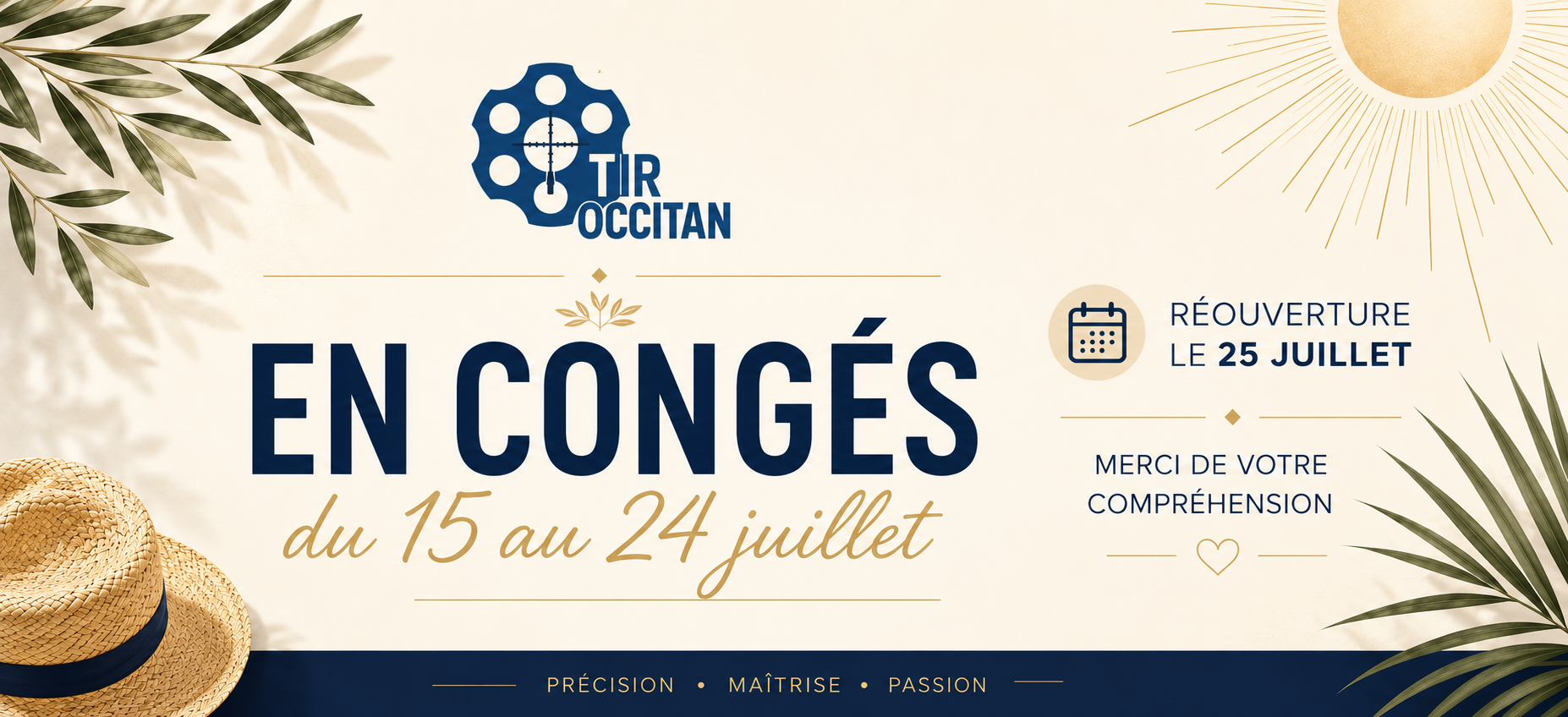 Congés été 2026